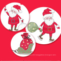 Wholesale Christmas Decor Removable Vinyl Colorful Wall Sticker